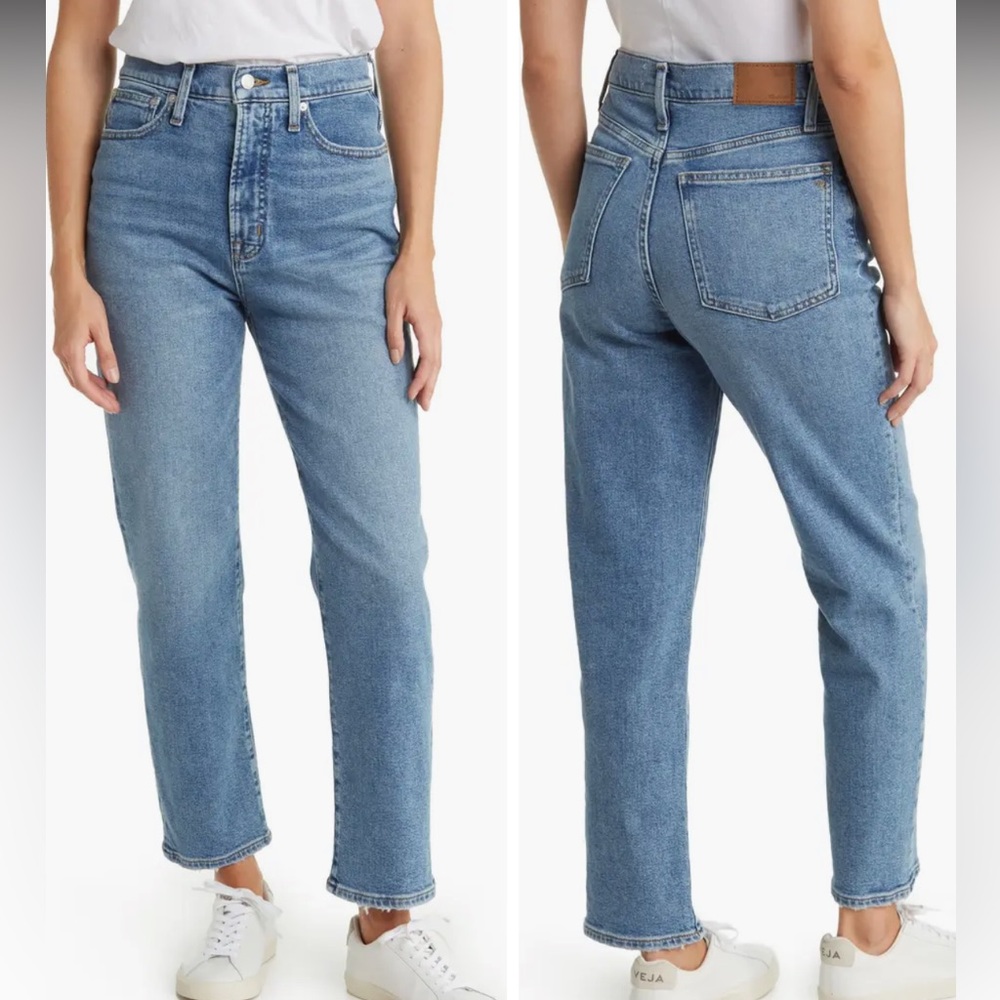 Madewell The Perfect Straight Leg Jeans